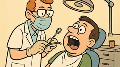 Joke: Dentist says that's the biggest cavity